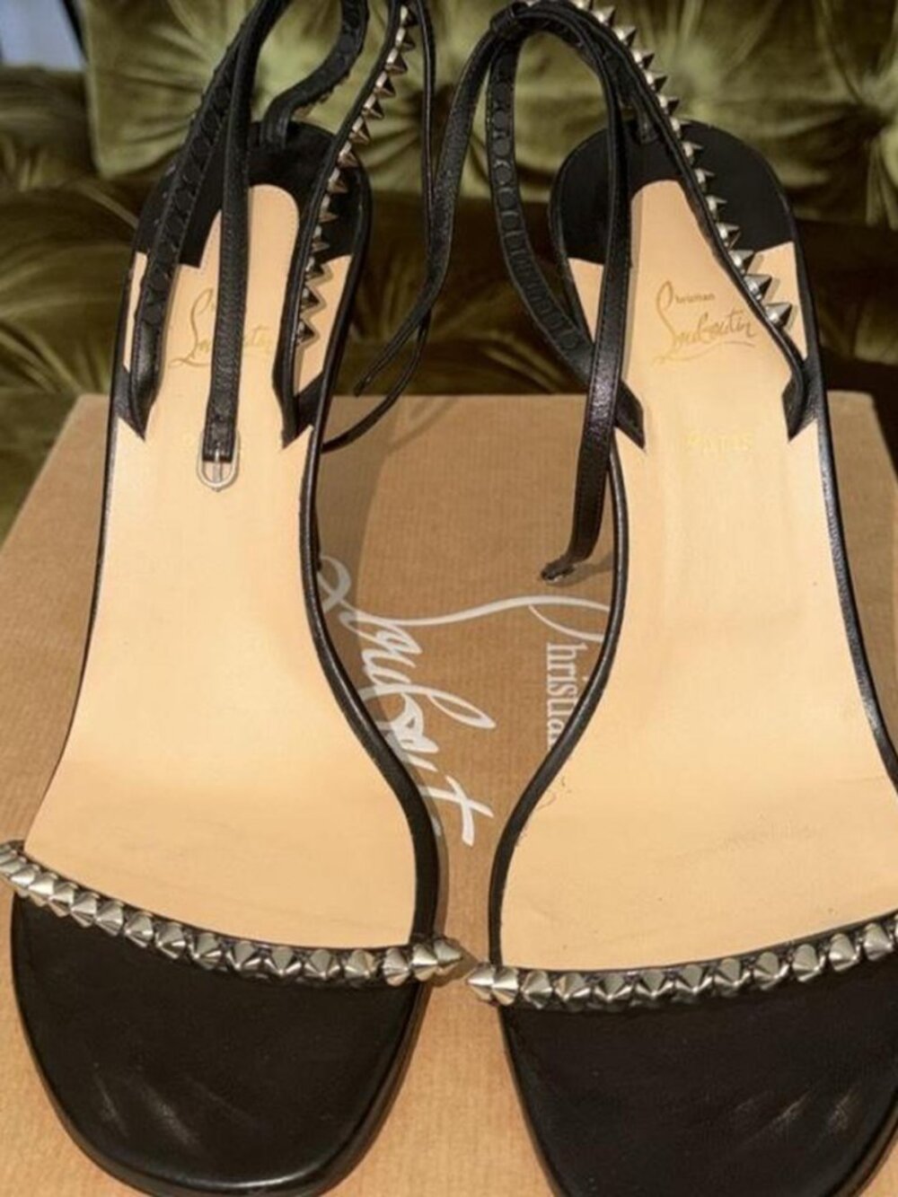 Christian Louboutin Women's Black Courts